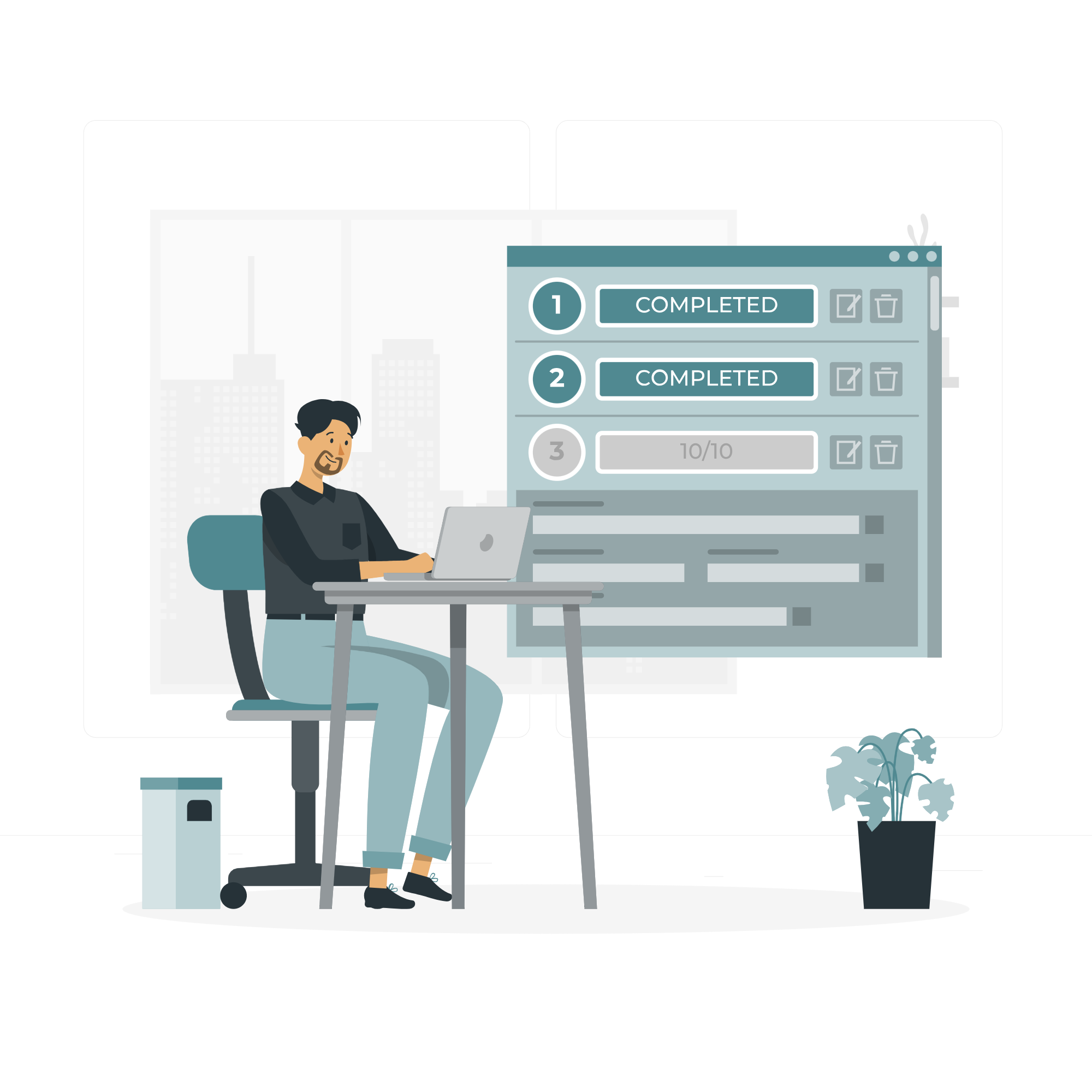 Completed steps-rafiki